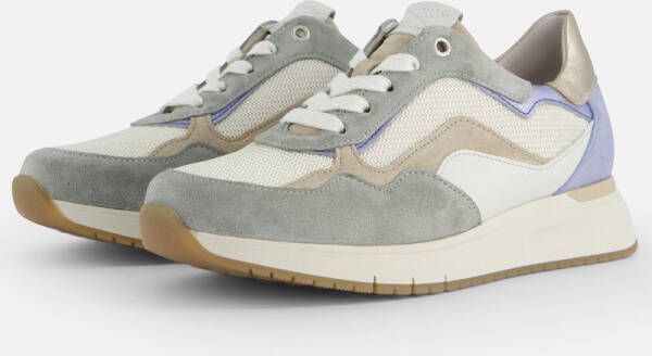 Gabor Sneakers Davos met optifit verwisselbare binnenzool vrijetijdsschoen halfschoen veterschoen