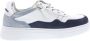 Gabor Dames Sneakers 66.408.56 Weiss jeans silber Wit - Thumbnail 1