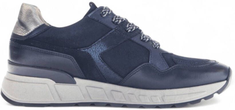 Gabor -Dames blauw donker sneakers