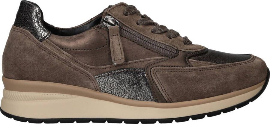 Gabor Sneaker 76.305.62 Brons Mohair Taupe Wijdte K