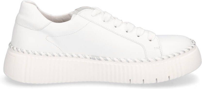 Gabor Plateausneakers vrijetijdsschoen lage schoen veterschoen met contrast-raamnaad