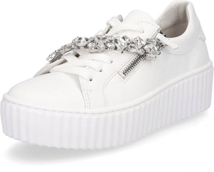 Gabor Plateausneakers vrijetijdsschoen lage schoen veterschoen met best fitting-uitrusting