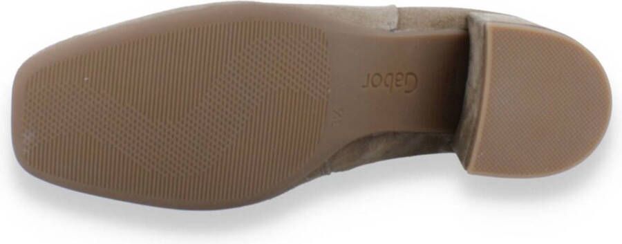 Gabor Dames Enkellaars Taupe Dreamvelour Farro TAUPE
