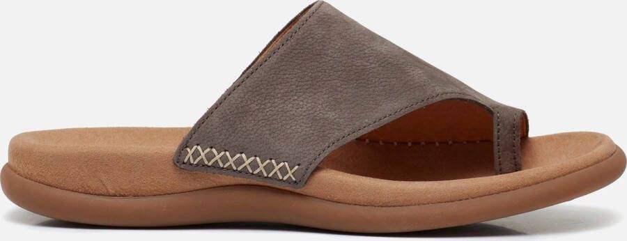 Gabor Dames Teenslipper Taupe