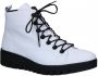 Gabor Witte leren hoge sneakers White Dames - Thumbnail 1