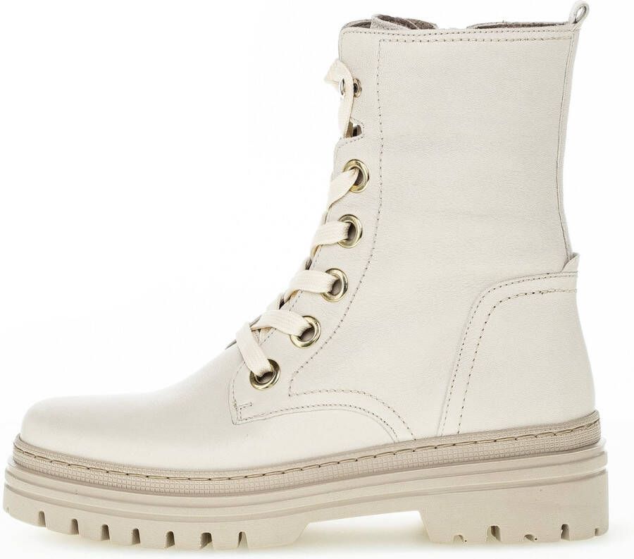 Gabor Dames Veterschoenen beige Dames Veterschoenen beige