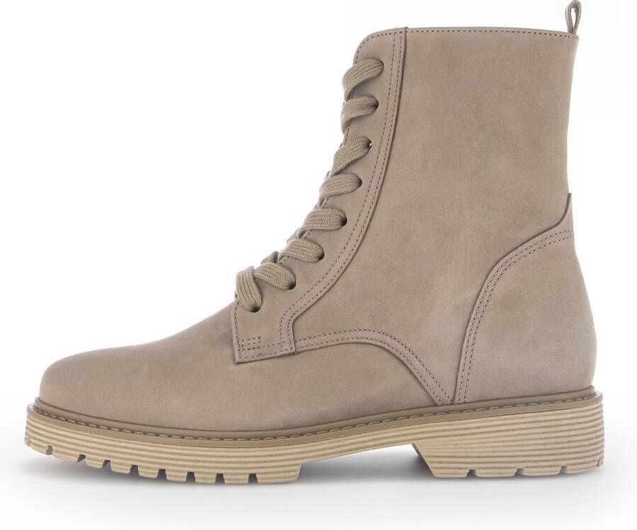 Gabor Dames Veterschoenen beige Dames Veterschoenen beige