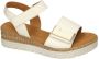 Gabor Witte Leren Sandalen White Dames - Thumbnail 1