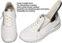 Gabor Sneakers met sleehak Turijn met zilverkleurige details vrijetijdsschoen lage schoen veterschoen - Thumbnail 5