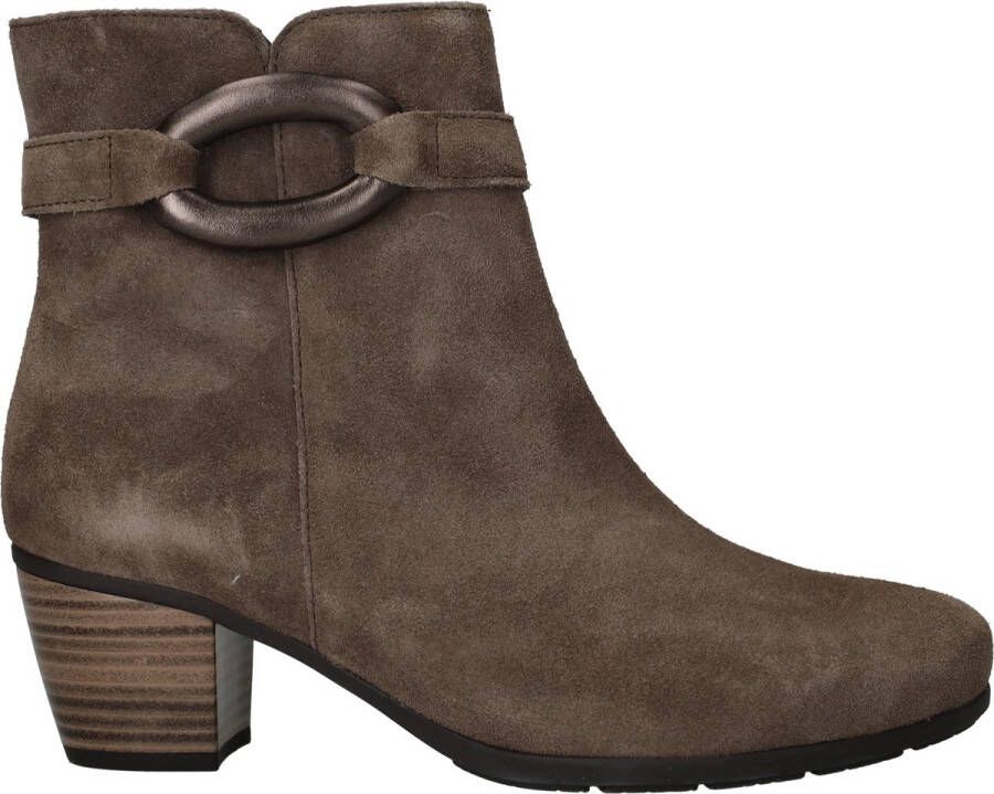 Gabor -Dames zandkleur enkellaarzen