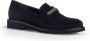 Gabor Zwarte Fluwelen Loafers Winterstijl Black Dames - Thumbnail 3
