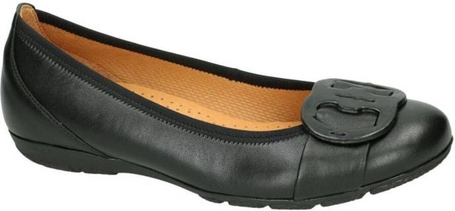 Gabor -Dames zwart ballerina's & mocassins