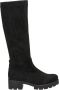 Gabor Zwarte Textiel Sportieve Comfortlaarzen Black Dames - Thumbnail 1