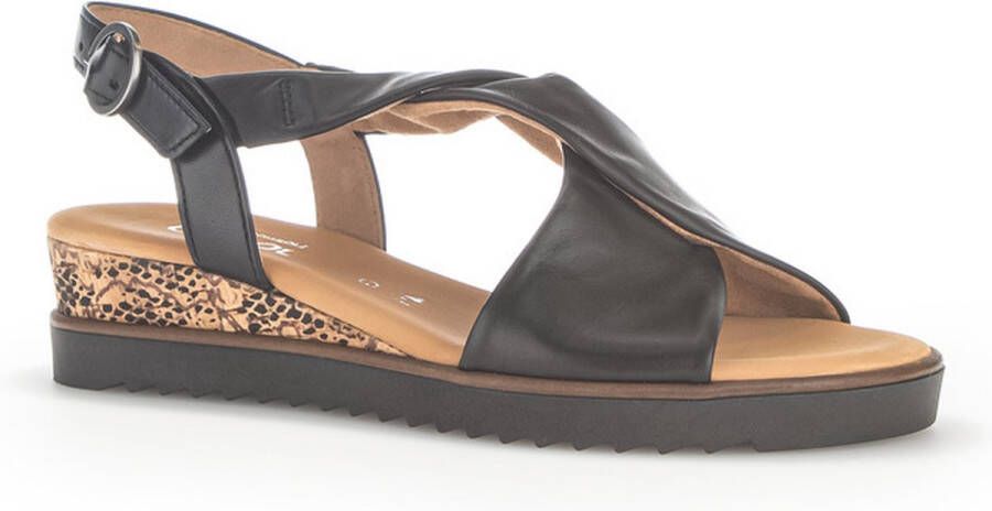 Gabor -Dames zwart sandalen - Foto 1