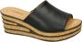 Gabor Slippers sleehak zomerschoen slipper geraffineerd hielontwerp - Thumbnail 1