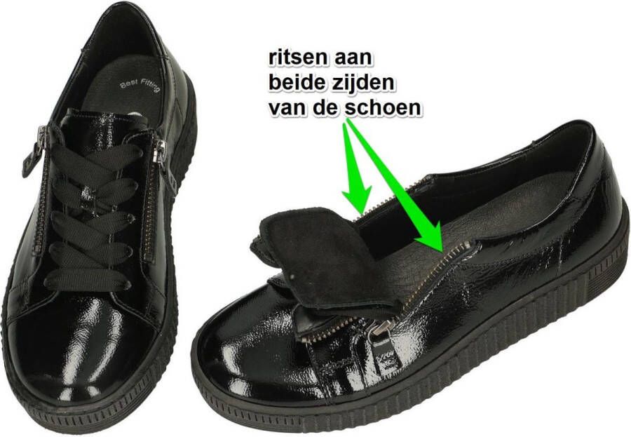 Gabor Plateausneakers met best fitting-uitrusting vrijetijdsschoen lage schoen veterschoen