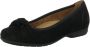 Gabor Klassieke Comfortabele Leren Ballerina's Black Dames - Thumbnail 1