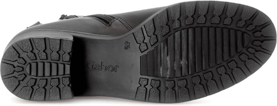 Gabor 52.811.57 Black G-Wijdte Boots
