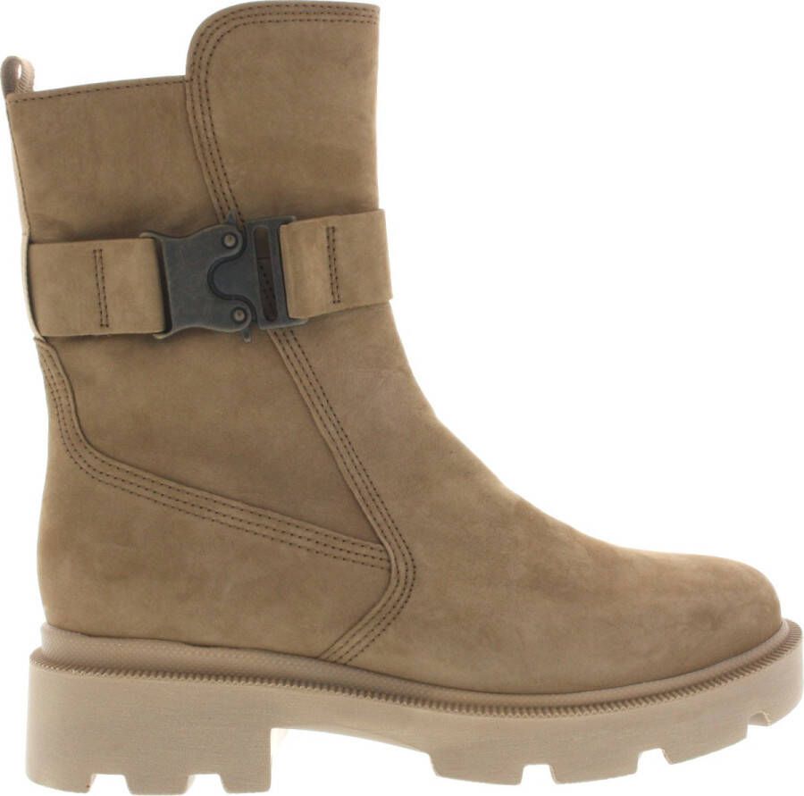 Gabor Enkellaarsjes Beige Nubuck 182421 Dames