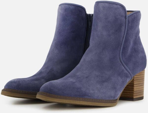 Gabor Enkellaarsjes blauw Suede Dames