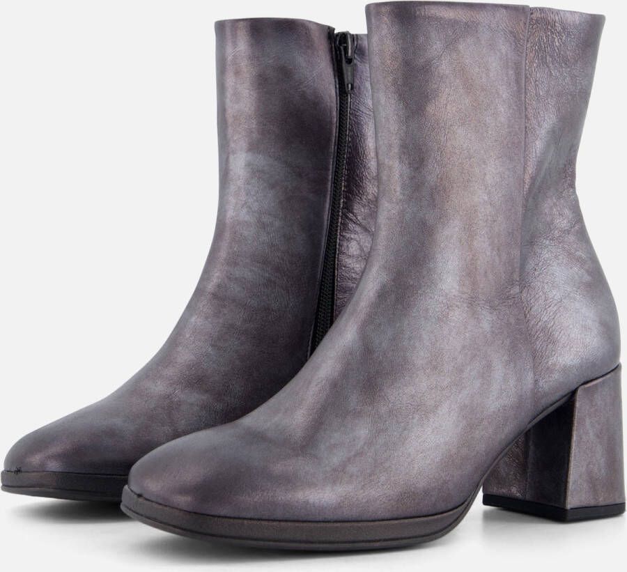 Gabor Enkellaarsjes grijs Synthetisch Dames