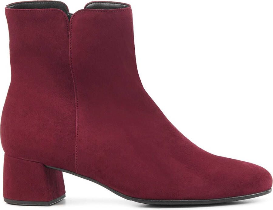 GABOR Enkellaarsjes 680.3 Maat: 37 Materiaal: Suède Kleur: Rood - Foto 3