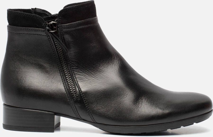 Gabor Enkellaarsjes zwart Leer 192302 Dames - Foto 2