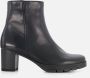Gabor Elegante Zwarte Leren Enkellaars voor Dames Black Dames - Thumbnail 2