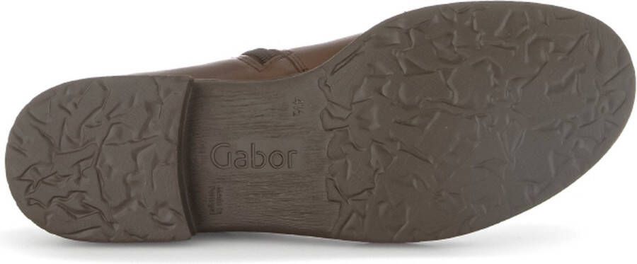 Gabor Chelsea-boots blokhak enkellaarsje businessmode met stretch inzet