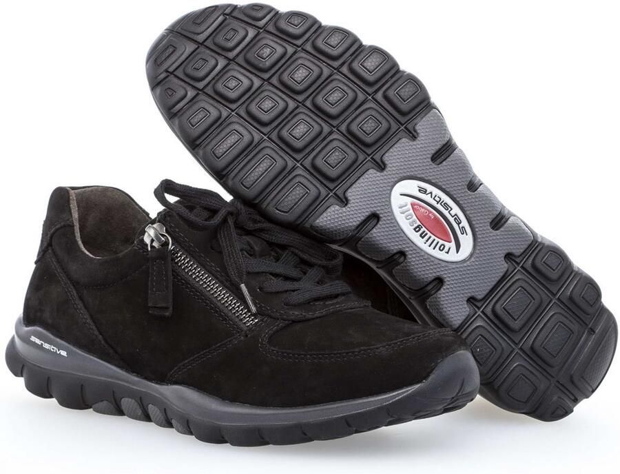 Gabor 0100.01 sneakers zwart