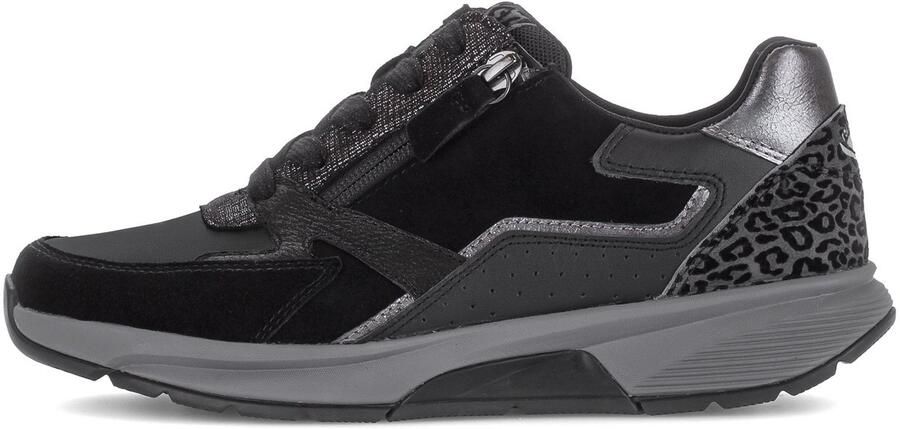 Gabor Rollingsoft Sneaker 0106.01.001 Zwart Antraciet