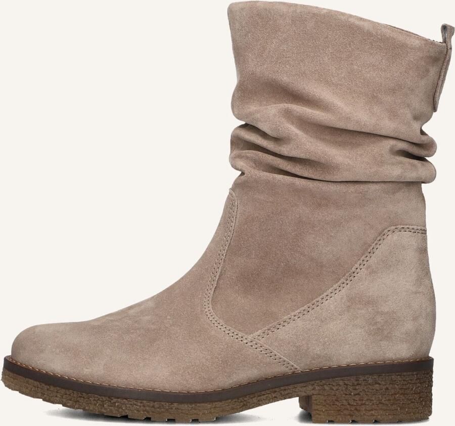 GABOR Enkellaarsjes Dames 013 Maat: 42 5 Materiaal: Suède Kleur: Beige - Foto 2
