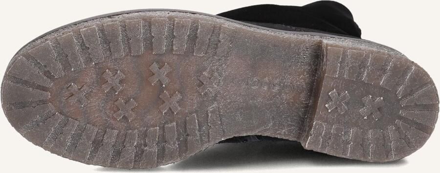 GABOR Enkellaarsjes Dames 013 Maat: 42 Materiaal: Suède Kleur: Zwart - Foto 2