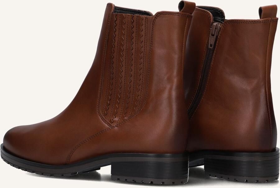 Gabor 022 Enkellaarsjes Enkelboots met rits Dames Camel - Foto 2