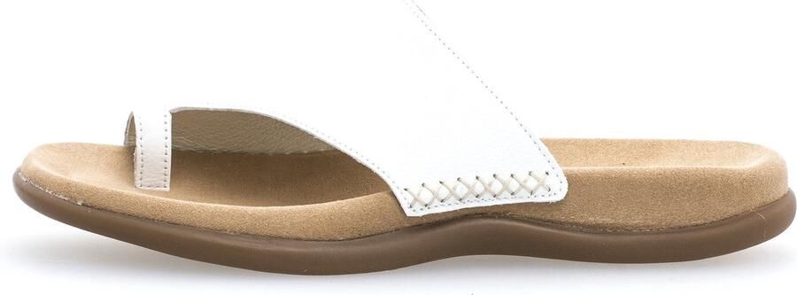 Gabor Teenslippers sleehak zomerschoen dianette met contrastkleurig borduursel - Foto 6