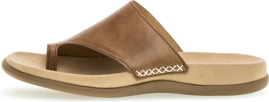 Gabor Teenslippers sleehak zomerschoen dianette met contrastkleurig borduursel - Foto 4