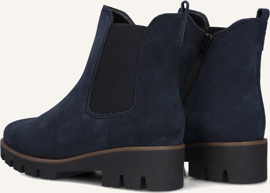 GABOR Chelsea Boots Dames 051 Maat: 39 Materiaal: Suède Kleur: Blauw - Foto 2