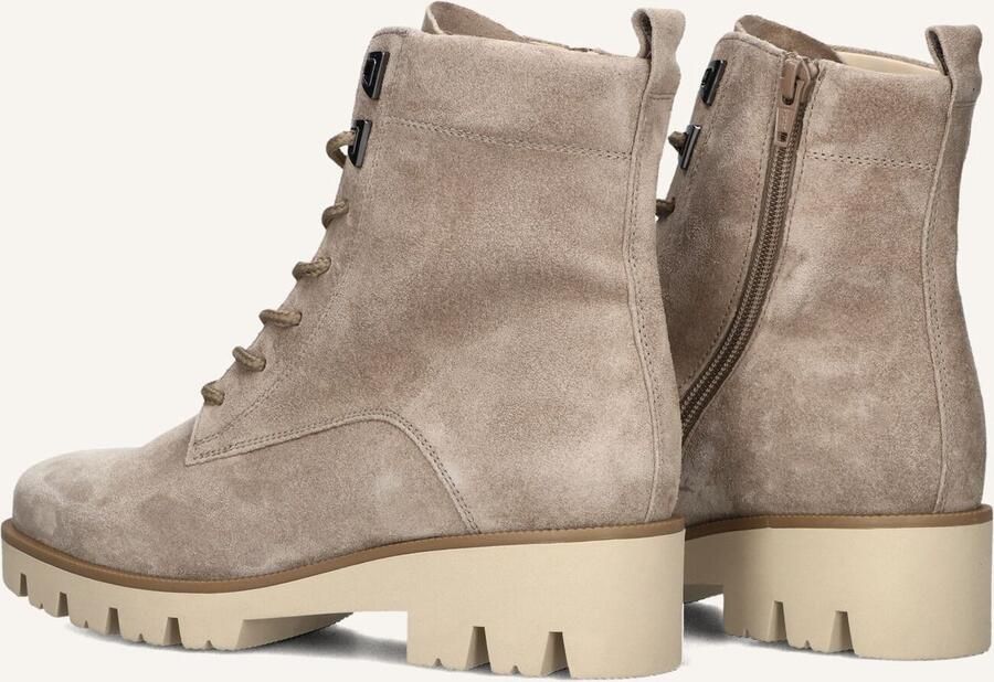 GABOR Veterboots Dames 055 Maat: 39 Materiaal: Suède Kleur: Beige - Foto 2