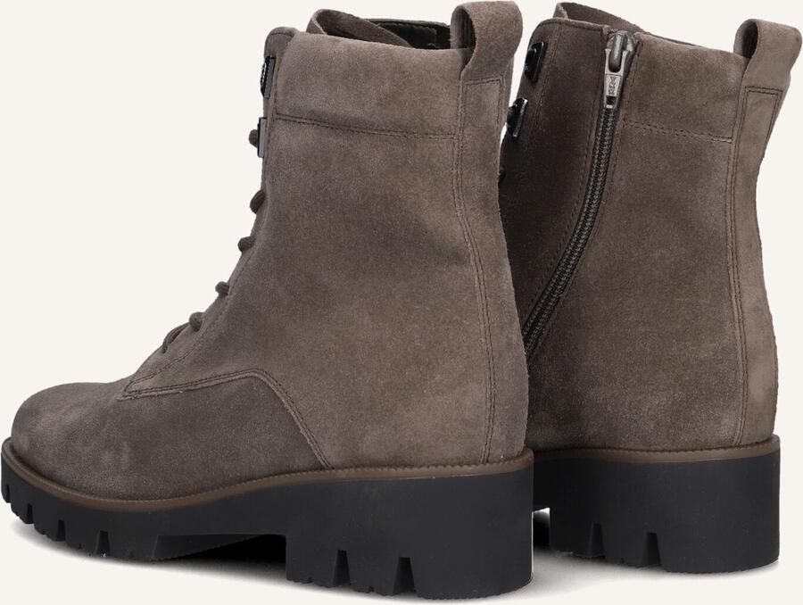 GABOR Veterboots Dames 055 Maat: 43 Materiaal: Suède Kleur: Taupe - Foto 2