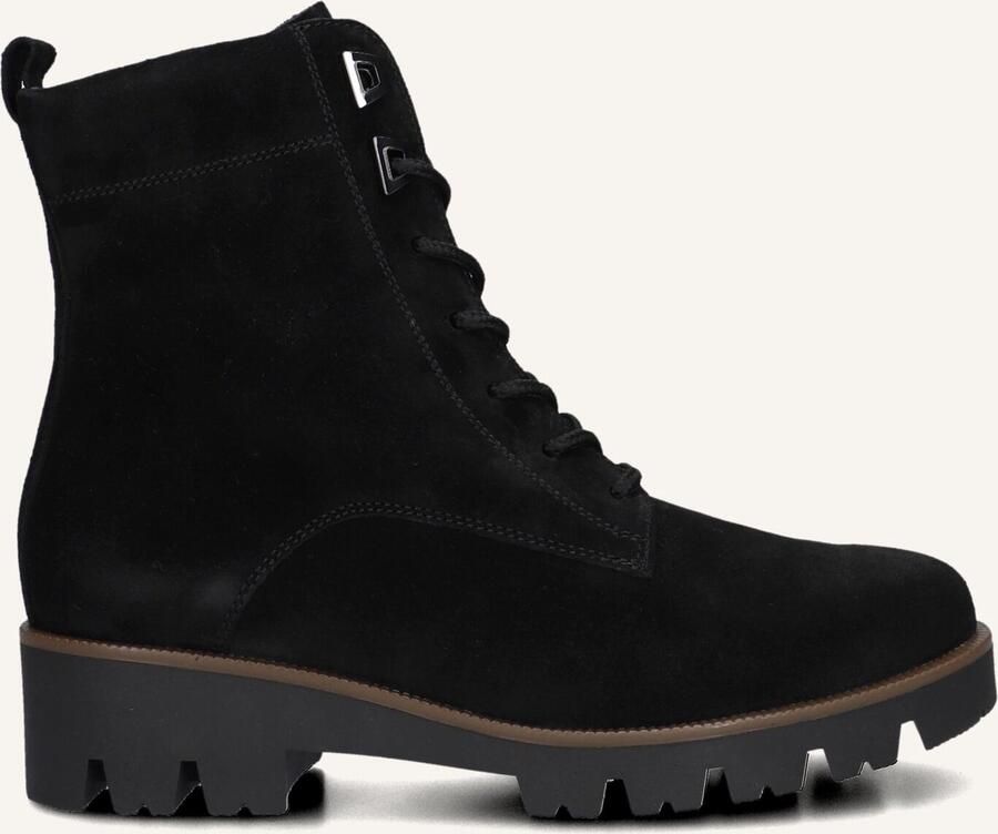 GABOR Veterboots Dames 055 Maat: 35 5 Materiaal: Suède Kleur: Zwart - Foto 3