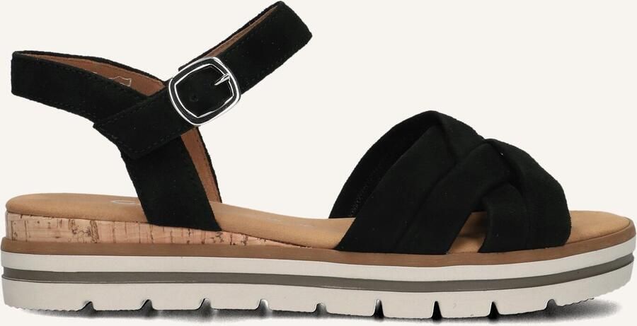 GABOR Dames 083.3 Maat: 36 Materiaal: Suède Kleur: Zwart - Foto 2