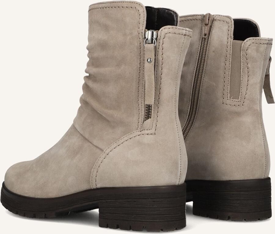 GABOR Enkellaarsjes Dames 092 Maat: 39 Materiaal: Suède Kleur: Beige - Foto 2