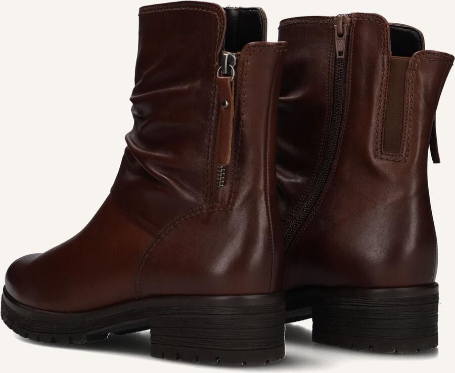 GABOR Enkellaarsjes Dames 092 Maat: 38 5 Materiaal: Leer Kleur: Cognac - Foto 2