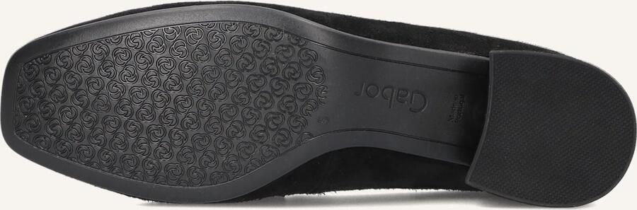 GABOR Loafers Dames 121 Maat: 39 Materiaal: Suède Kleur: Zwart - Foto 3