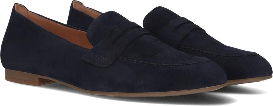 Gabor Zwarte Loafers met Klassieke Cut Out Blue Dames - Foto 3
