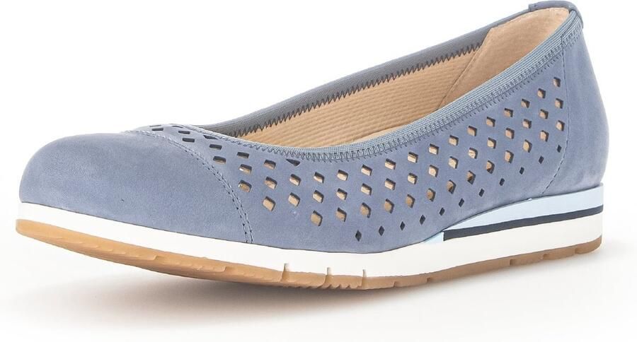 Gabor 22.412.26 dames instapper blauw - Foto 3