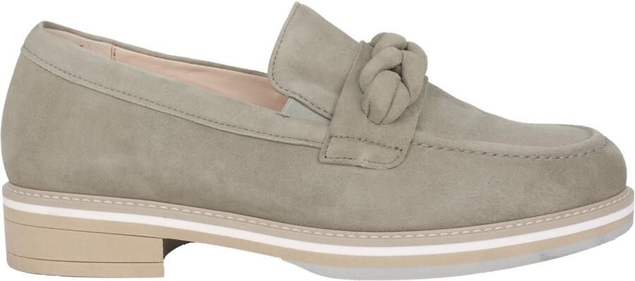 Gabor Groene Loafer Stijlvolle Schoenen