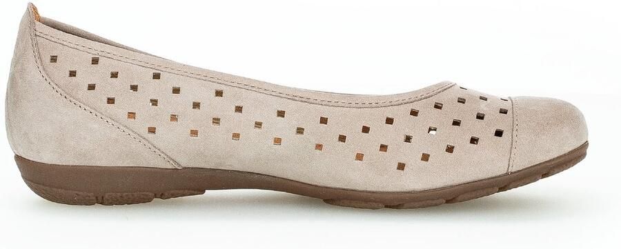 Gabor 24.169.12 dames ballerina beige - Foto 2