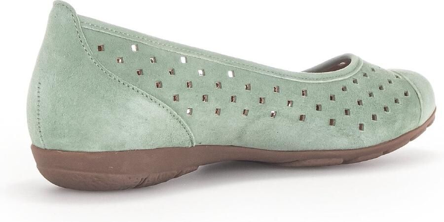 Gabor Comfortabele ballerina`s Green Dames - Foto 3