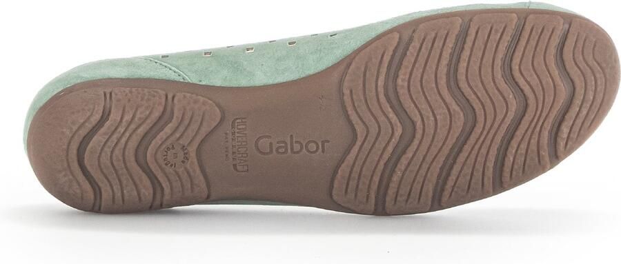 Gabor Comfortabele ballerina`s Green Dames - Foto 4